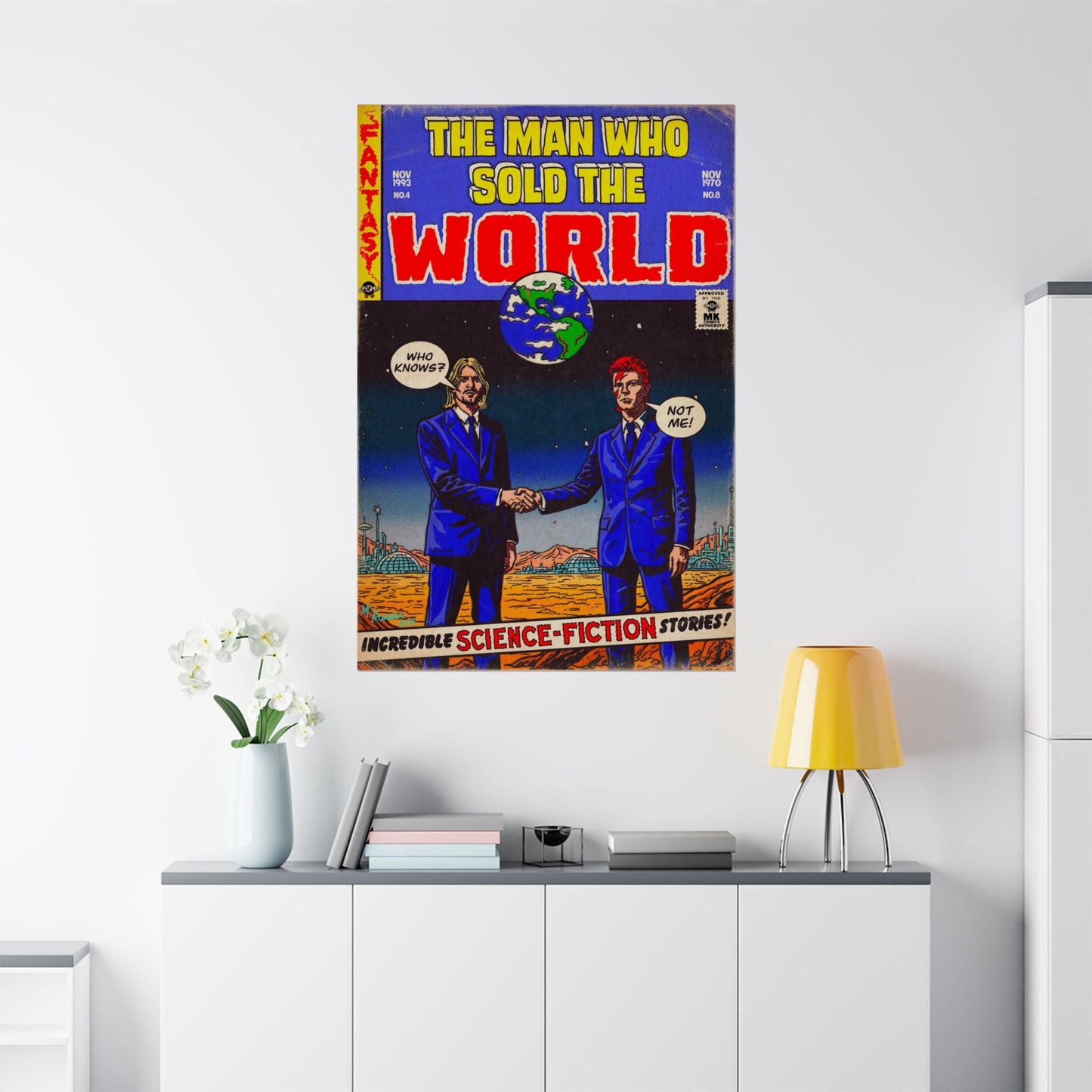 The Man Who Sold The World - Vertical Matte Posters