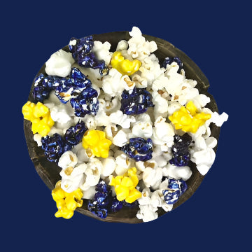 Dark Blue & Yellow Team π π βΎοΈ π β½οΈ Gourmet Popcorn
