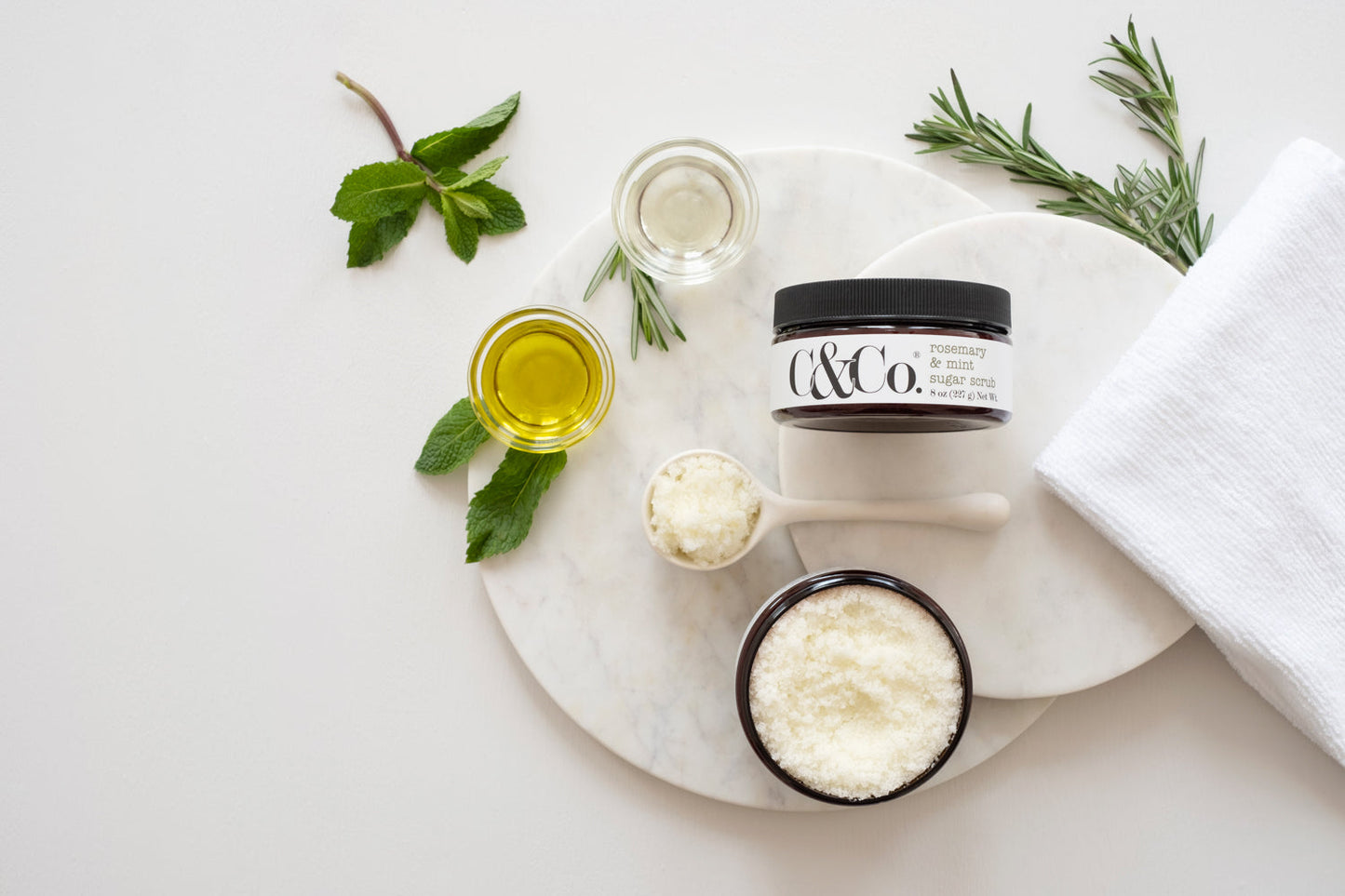 Rosemary & Mint Sugar Scrub