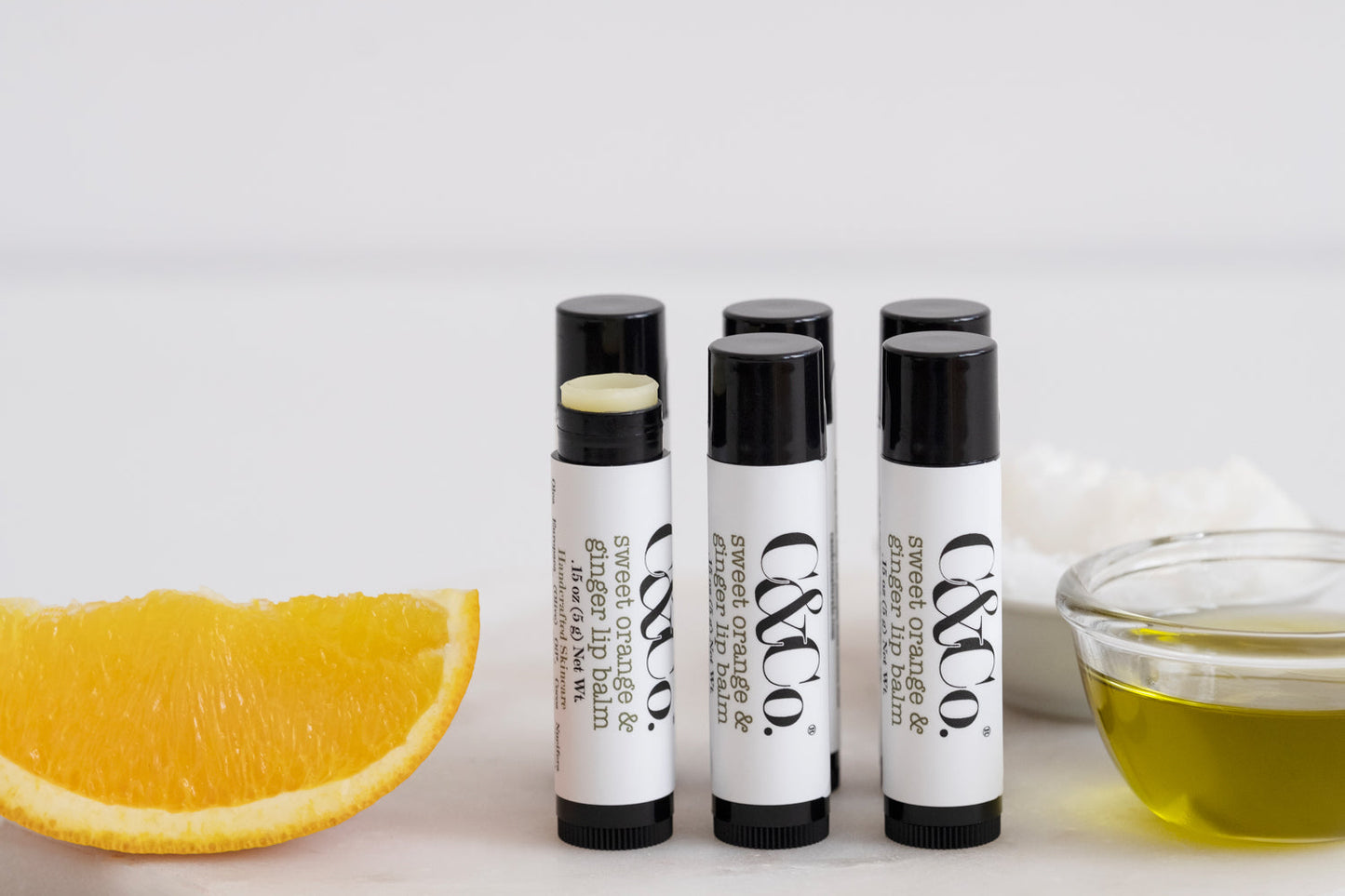 Sweet Orange & Ginger Lip Balm