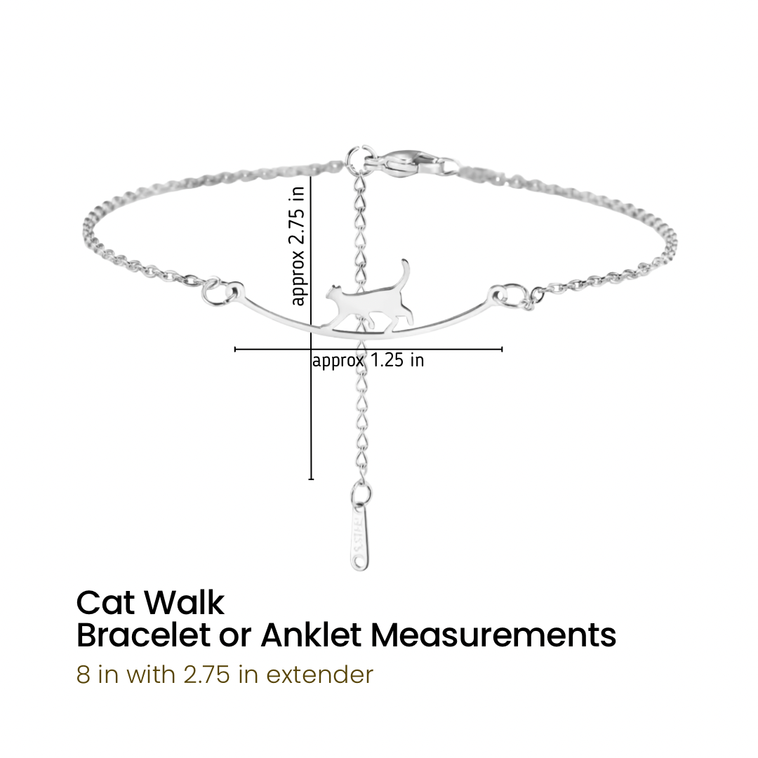 Cat Walk Anklet or Bracelet