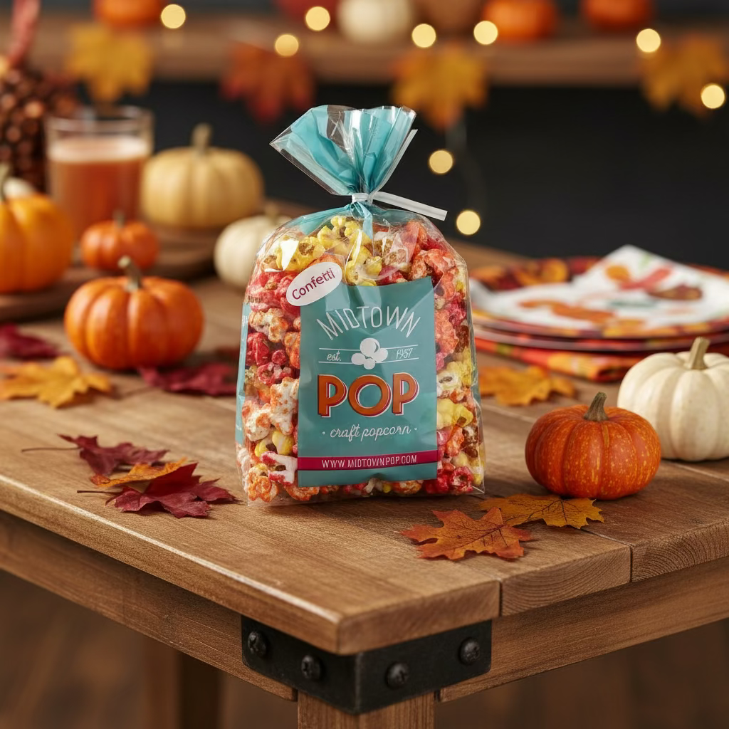 "Autumn" Confetti π Gourmet Popcorn