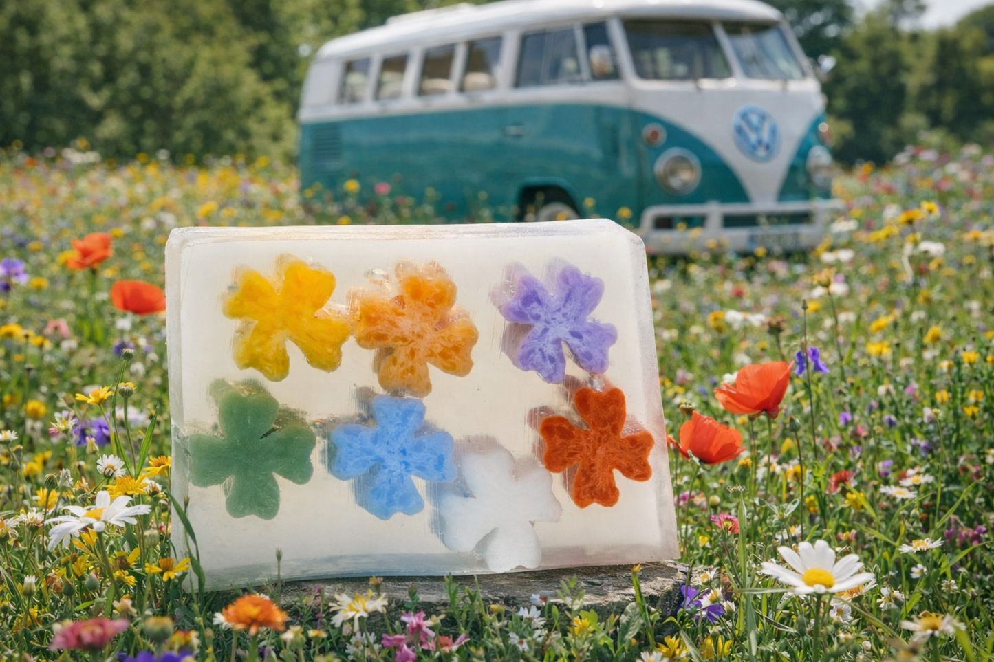 FLOWER CHILD SOAP SLICE 5.5 oz.