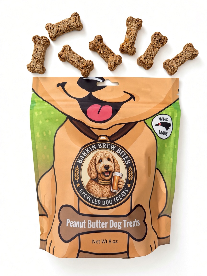 Peanut Butter Dog Treats for Sensitive Stomachs - 8 oz Bag