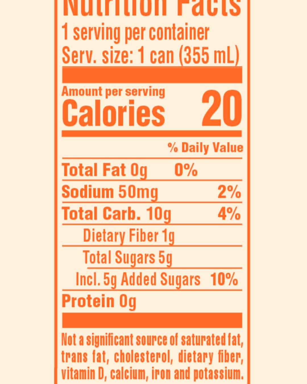 Orange Cream Soda
