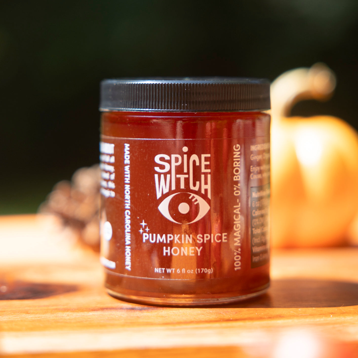 Pumpkin Spiced Honey- Pumpkin Infused Honey 3 Pack