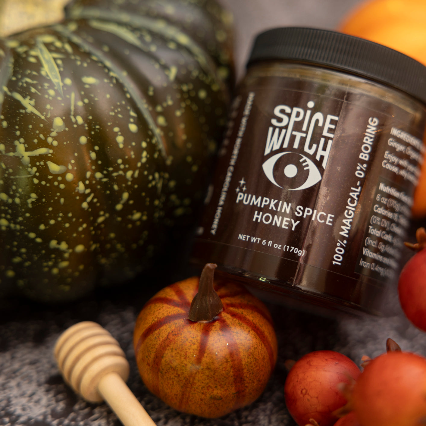 Pumpkin Spiced Honey- Pumpkin Infused Honey 3 Pack