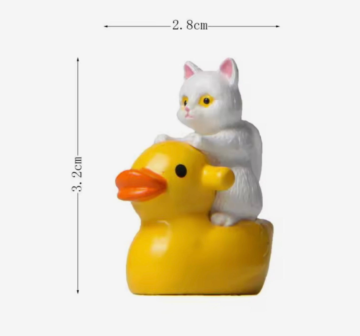 Cats Riding Ducks | Set of 5