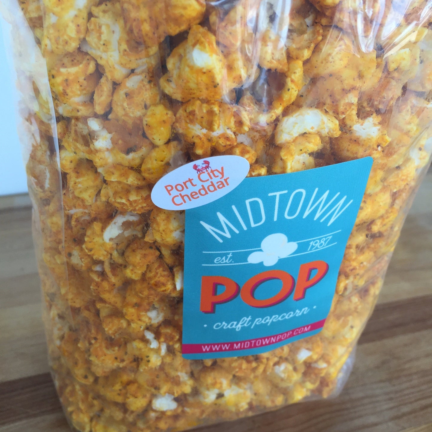 Port City Cheddar (with Old Bay) π¦ Gourmet Popcorn