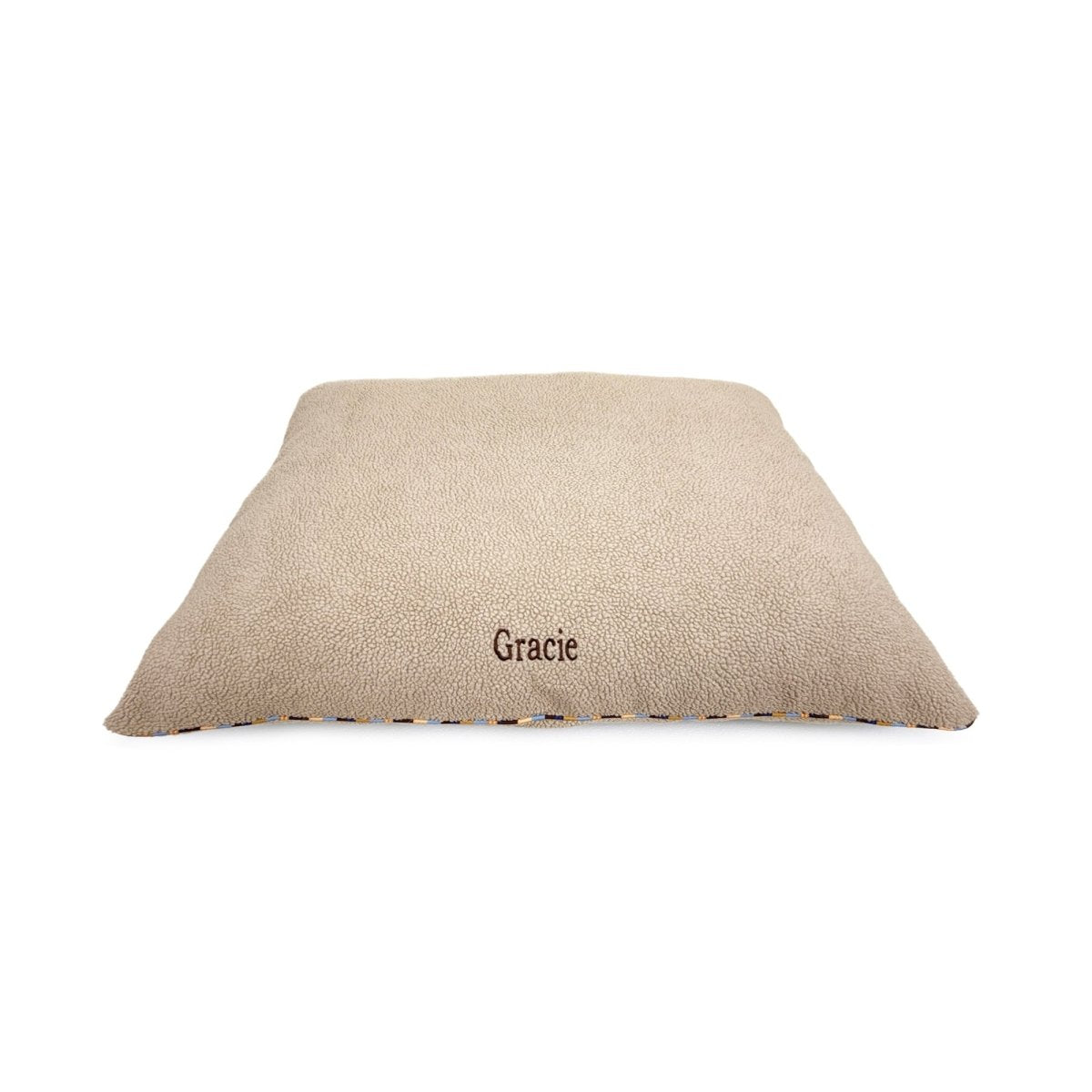 Orthopedic Foam Sherpa Pillow Bed