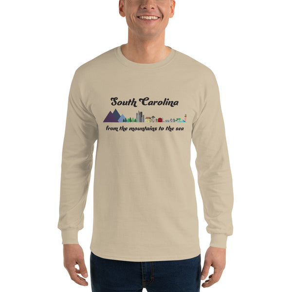 Men’s Long Sleeve Shirt - South Carolina