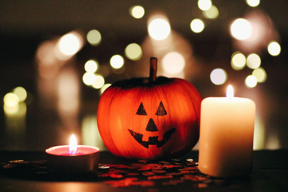 Jack o Lantern and Candles Image by mekischc from Pixabay