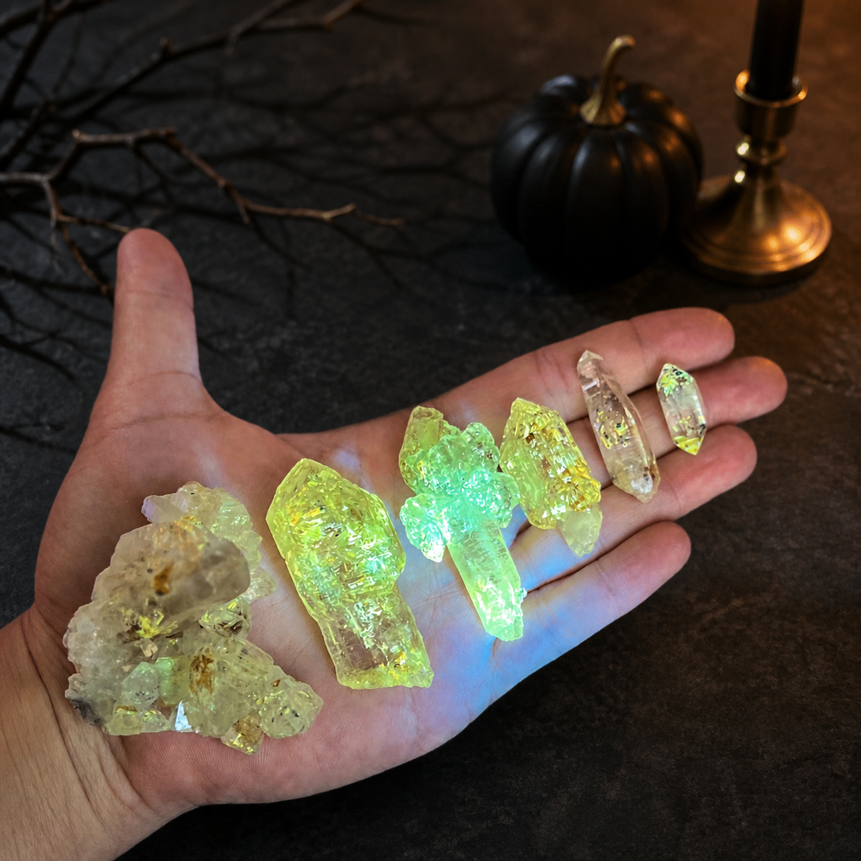 Firefly Petroleum Quartz Specimens from Madagascar