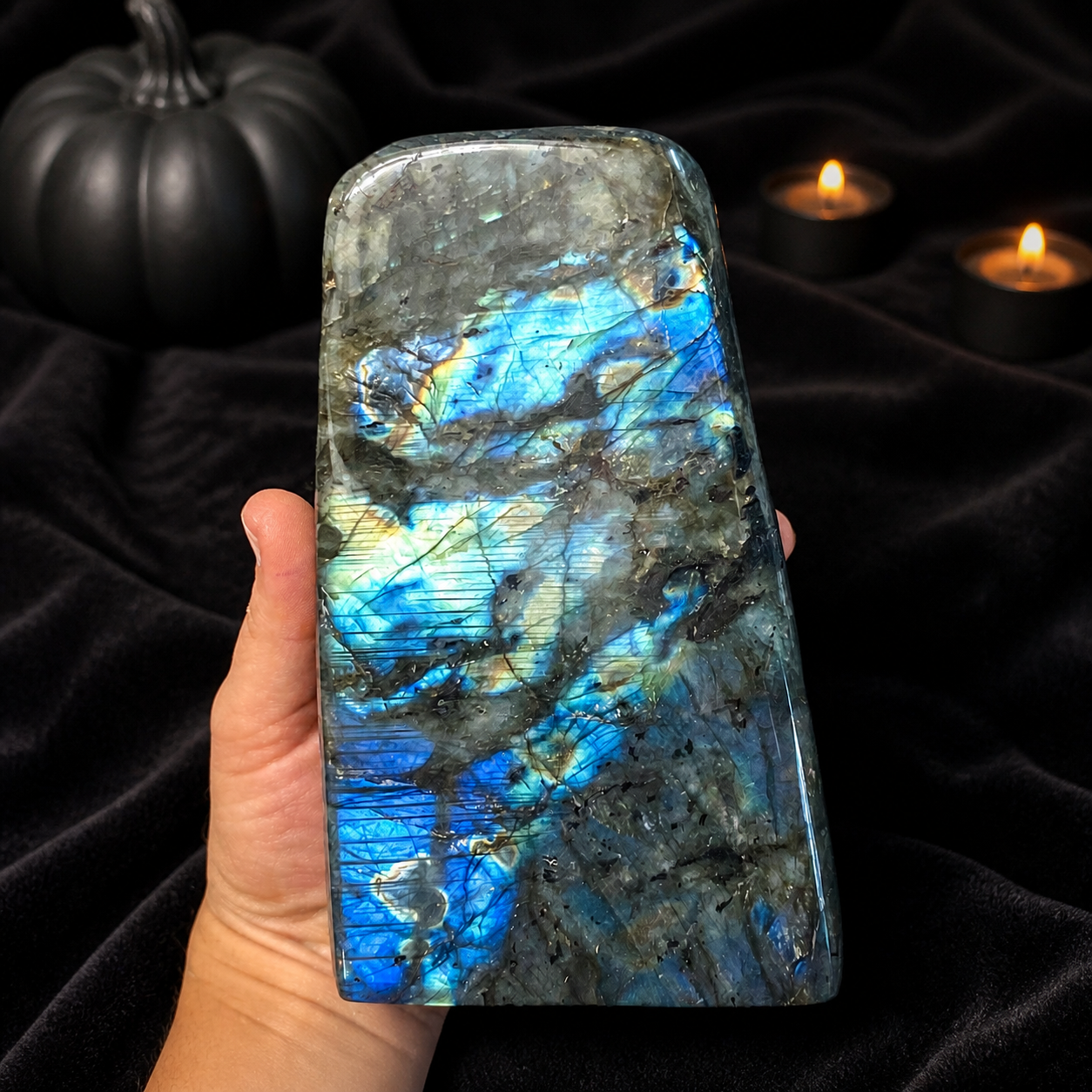 3 LB+ LABRADORITE free form