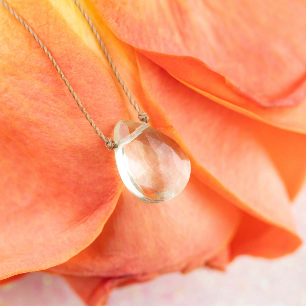 Green Fluorite Soul‑Full of Light Necklace — Thank You