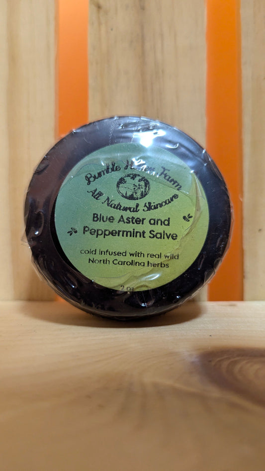 Blue Aster and Peppermint Salve