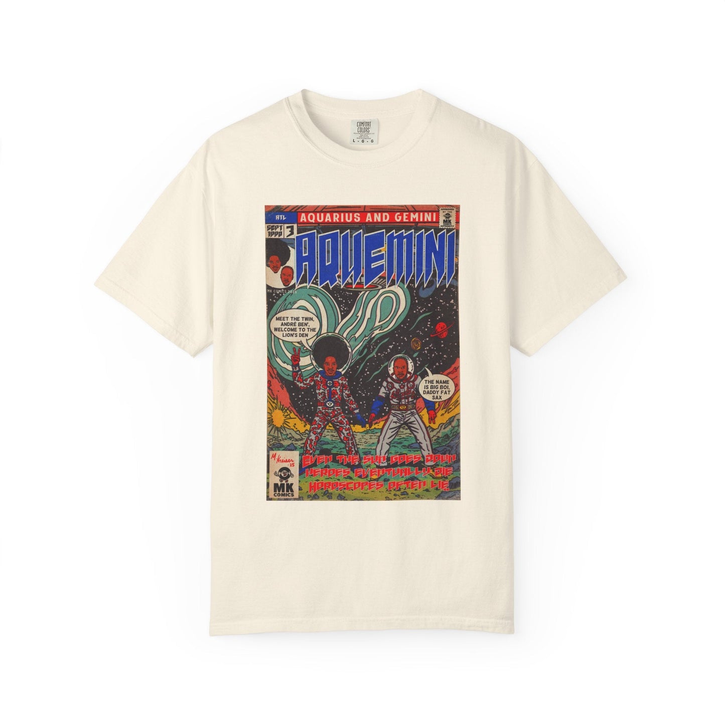 Aquemini - Comic Book Art - Unisex Comfort Colors T-shirt