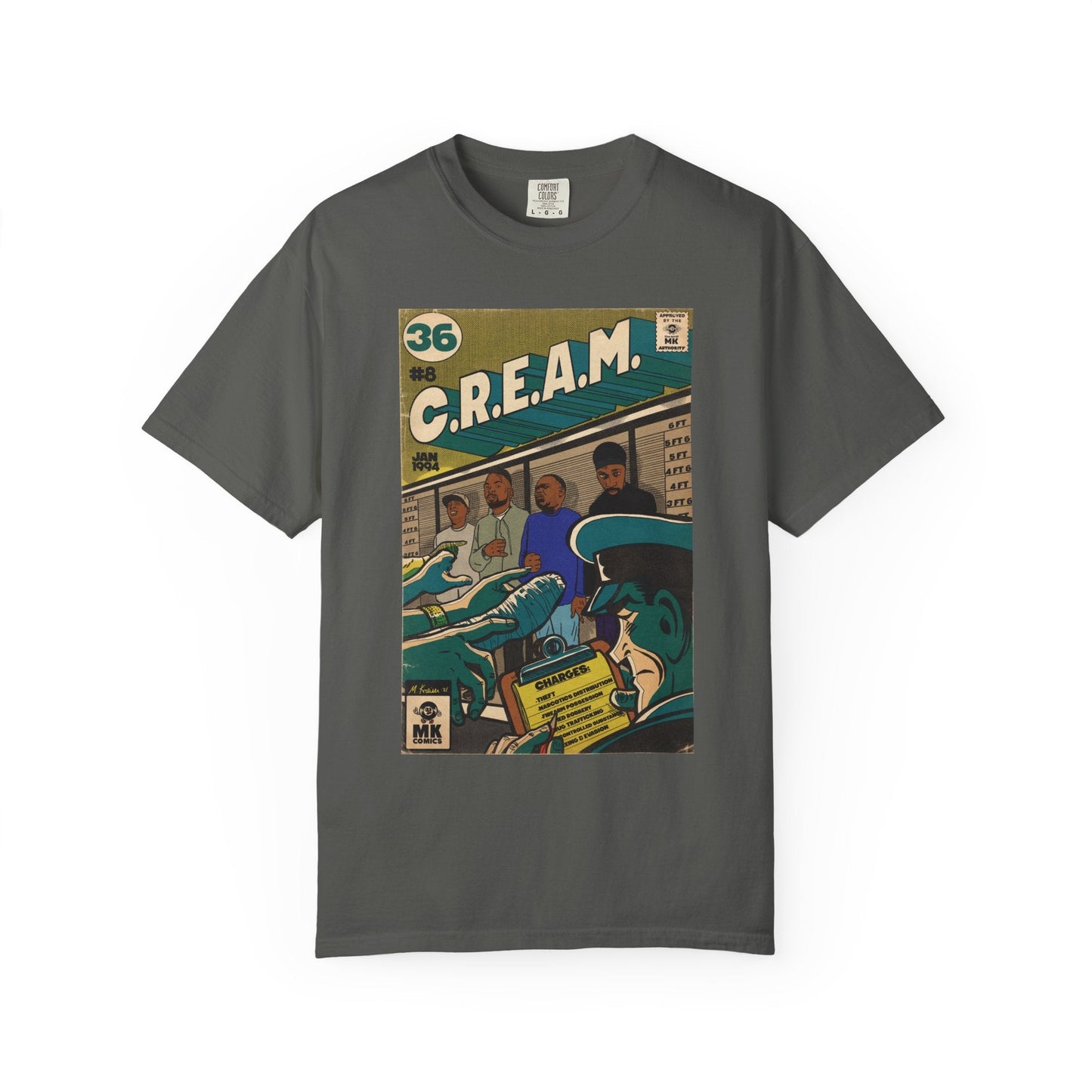 C.R.E.A.M - Unisex Comfort Colors T-shirt