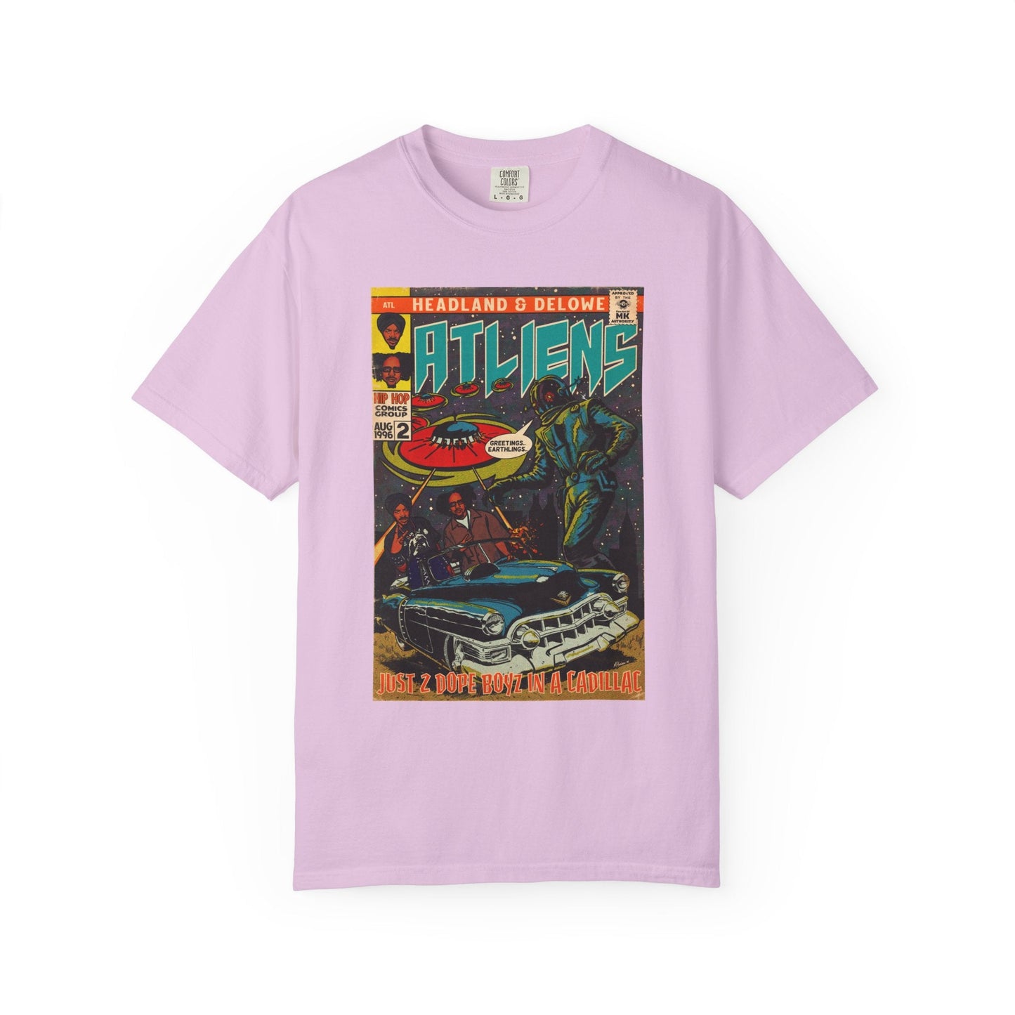 ATLiens - 2 Dope Boyz in a Cadillac - Unisex Comfort Colors T-shirt