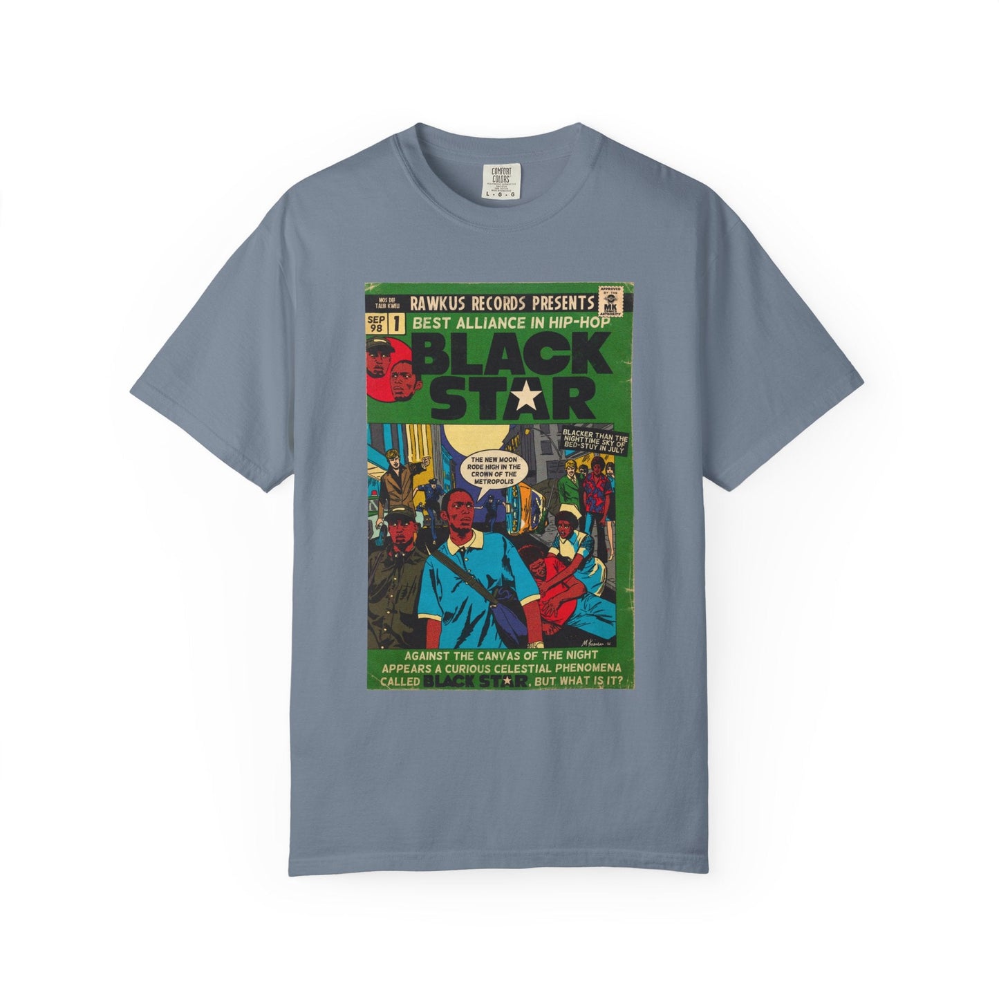 Black Star - Unisex Comfort Colors T-shirt