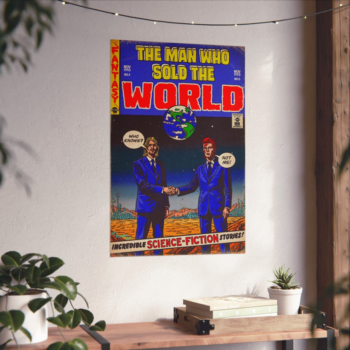 The Man Who Sold The World - Vertical Matte Posters