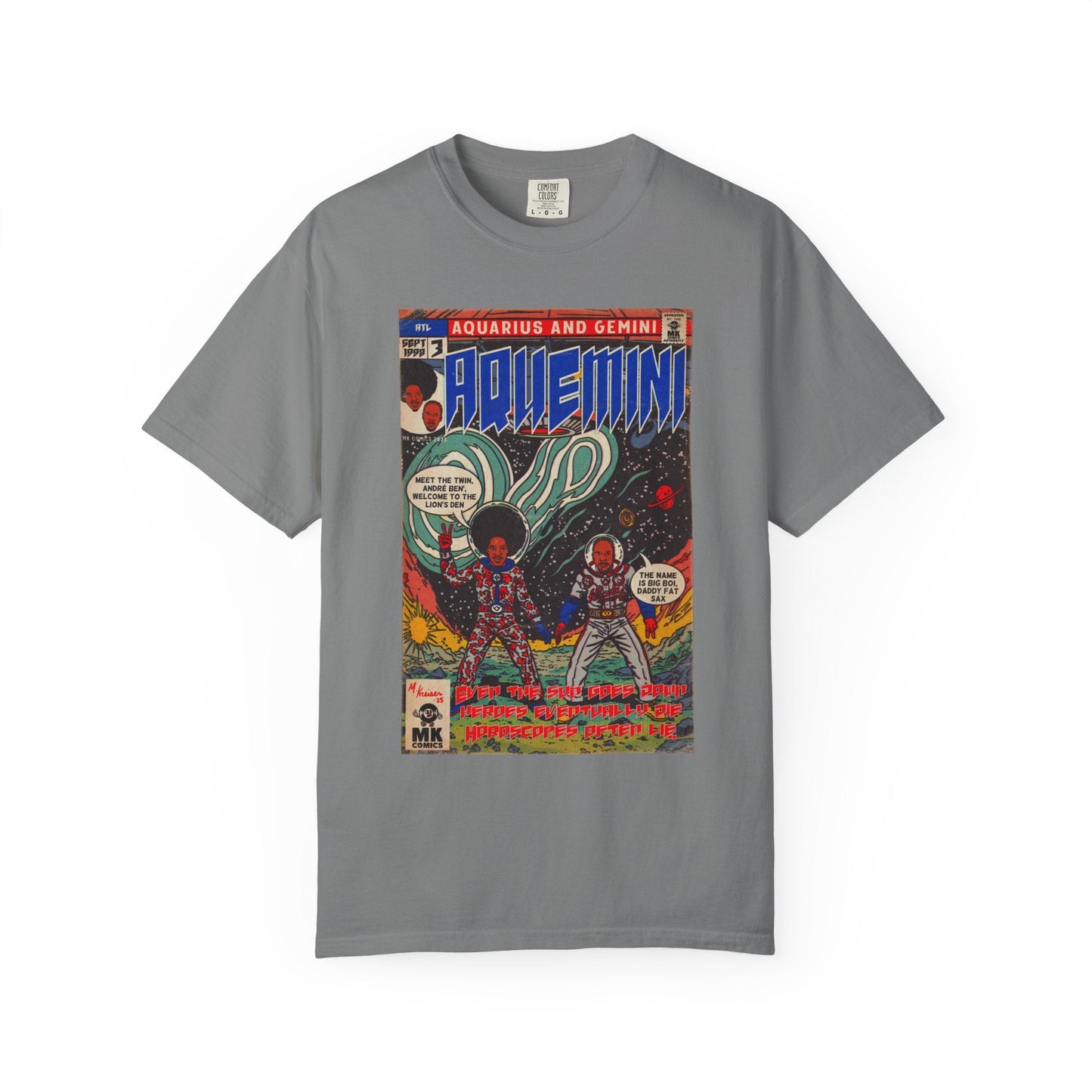 Aquemini - Comic Book Art - Unisex Comfort Colors T-shirt
