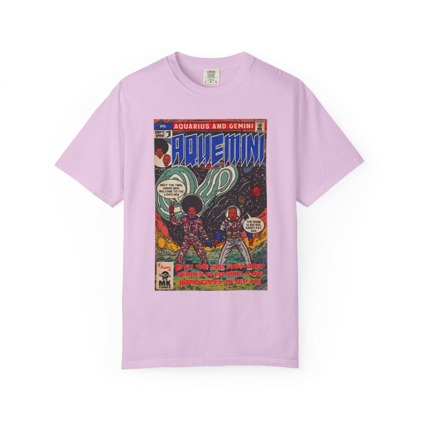 Aquemini - Comic Book Art - Unisex Comfort Colors T-shirt