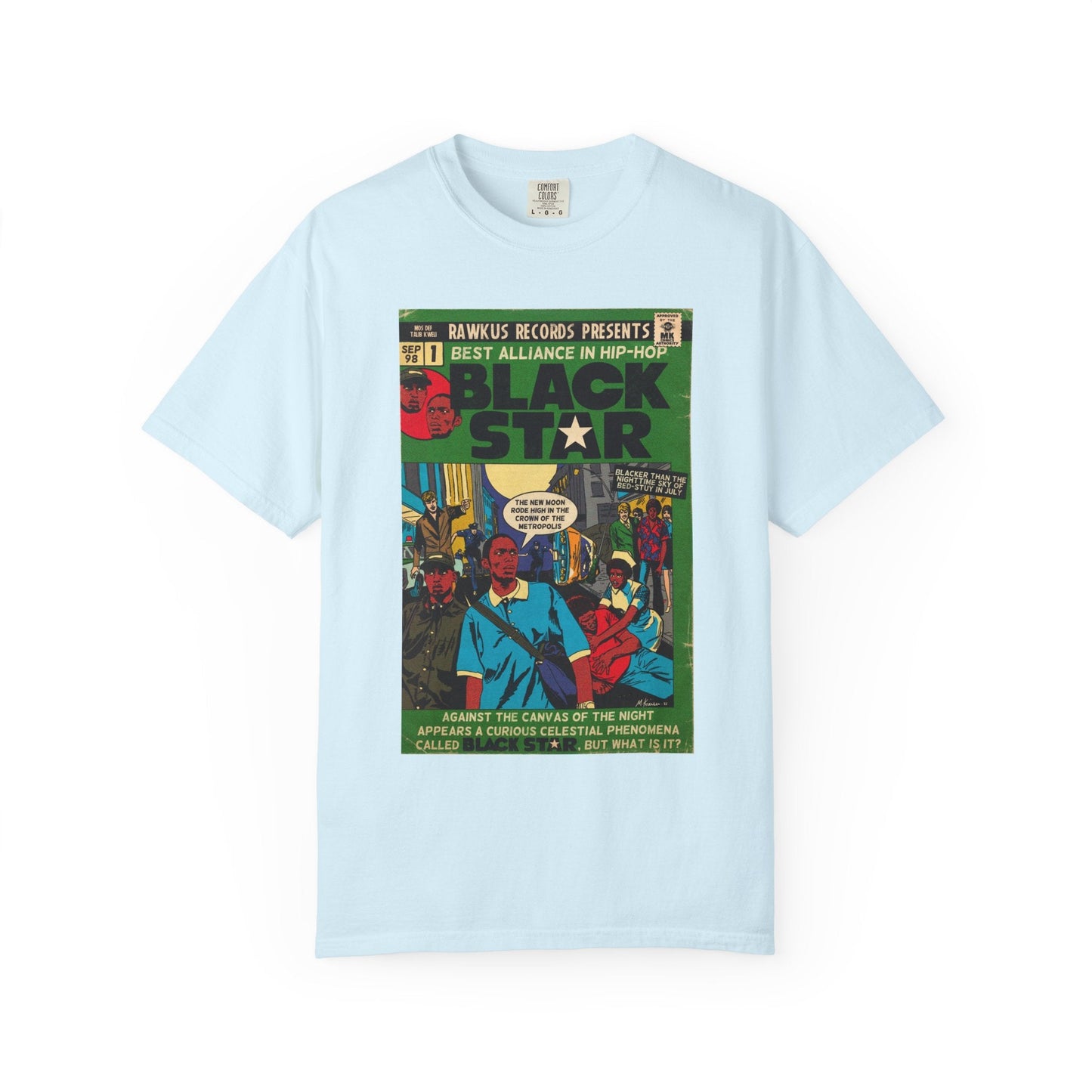 Black Star - Unisex Comfort Colors T-shirt