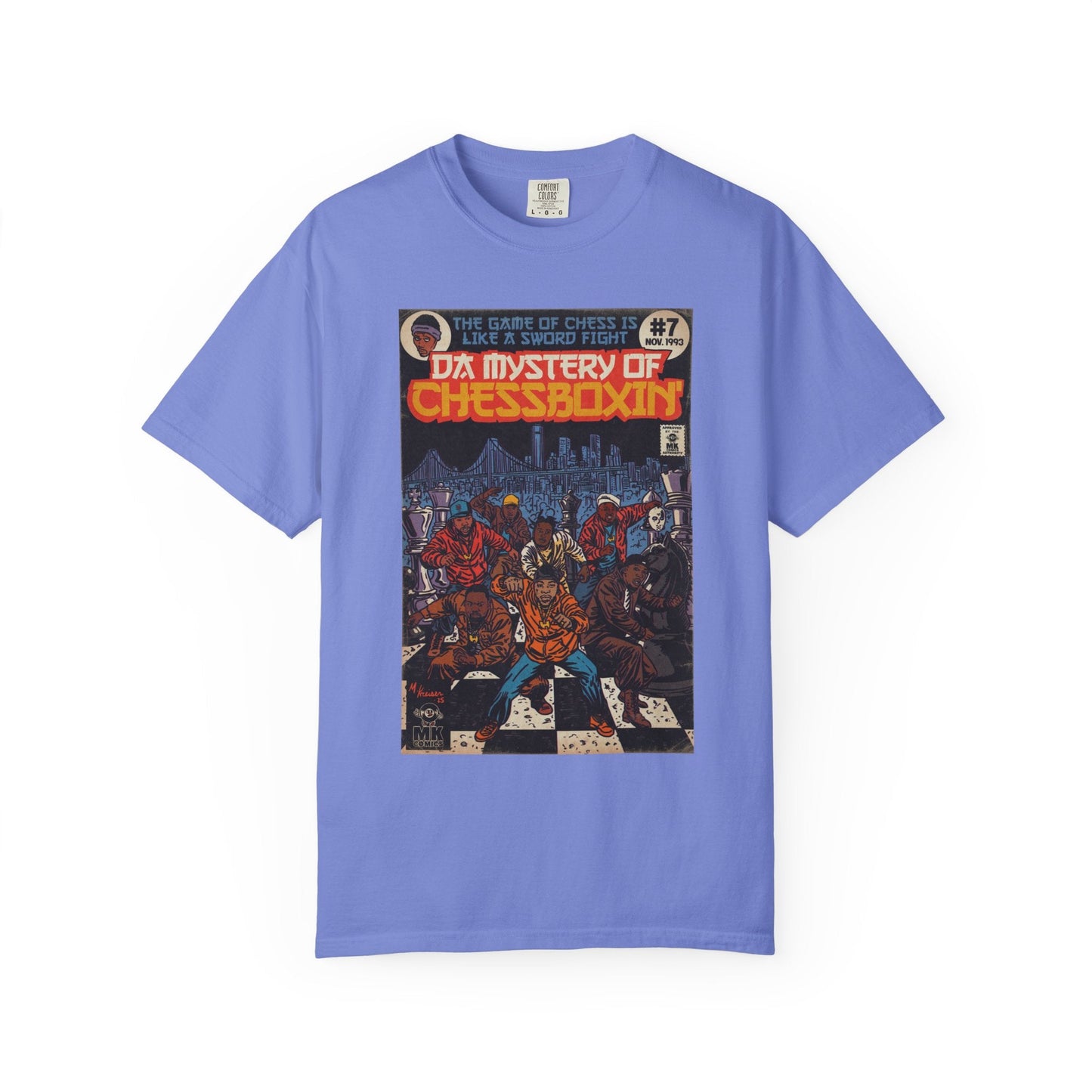 Da Mystery of Chessboxin - Unisex Comfort Colors T-shirt | Hip Hop Graphic Cotton Oversized Streetwear Tee