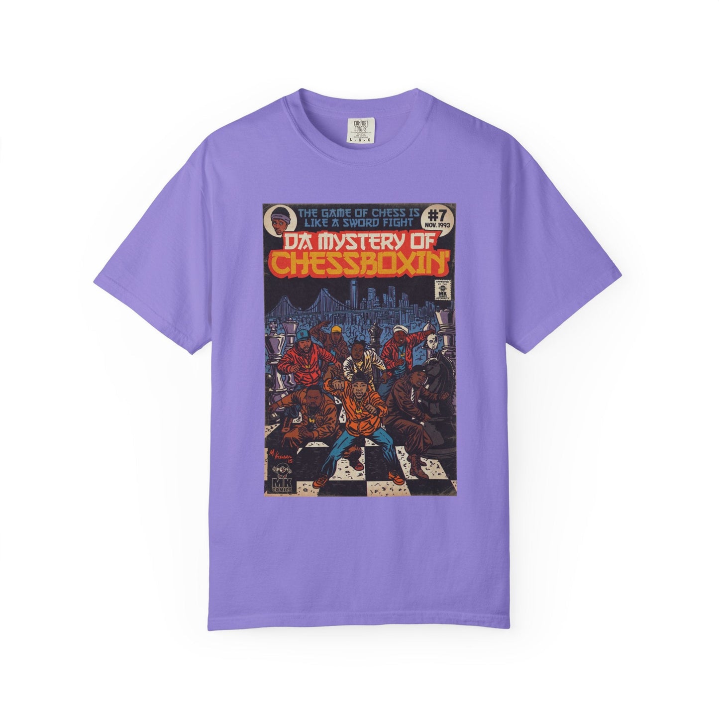 Da Mystery of Chessboxin - Unisex Comfort Colors T-shirt | Hip Hop Graphic Cotton Oversized Streetwear Tee