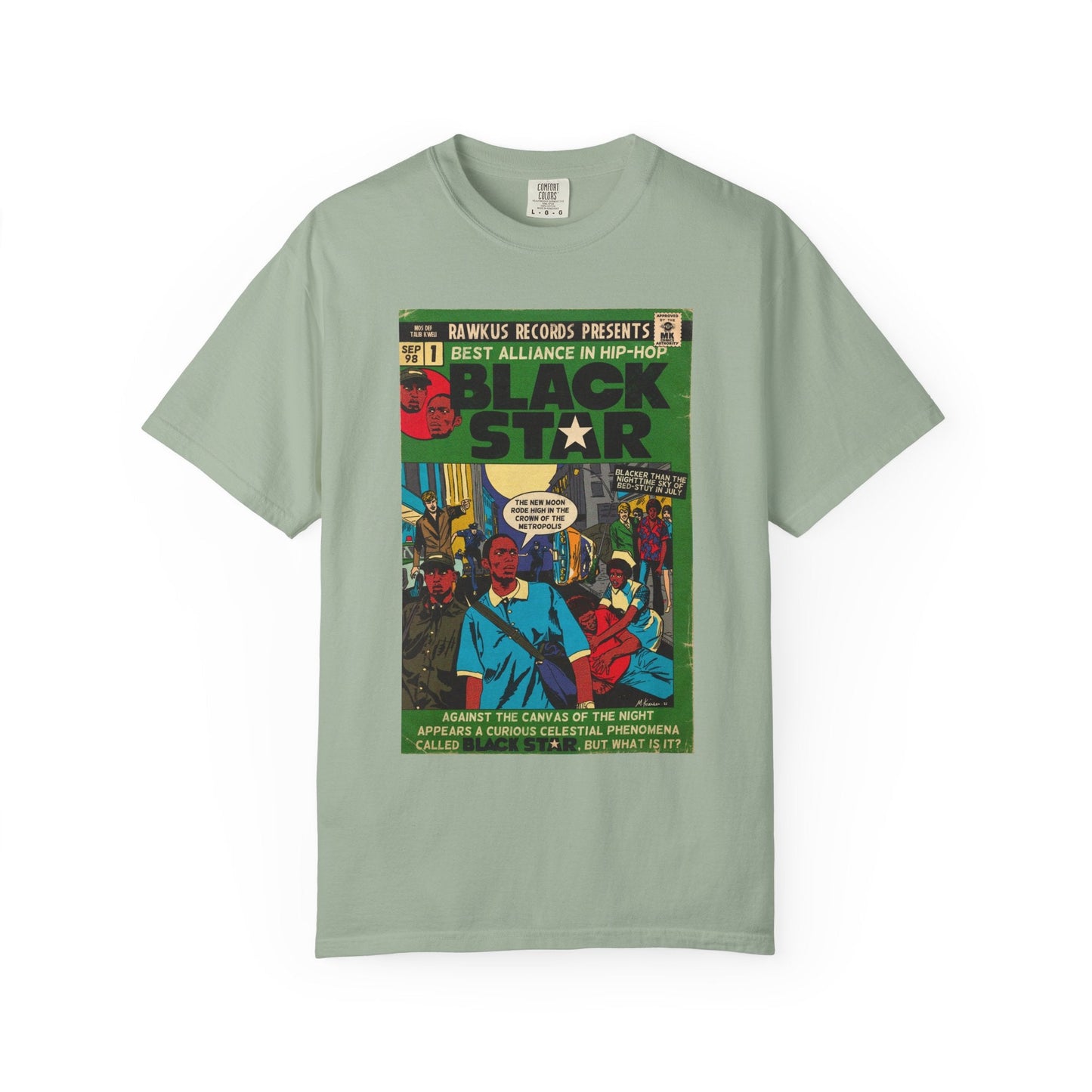 Black Star - Unisex Comfort Colors T-shirt