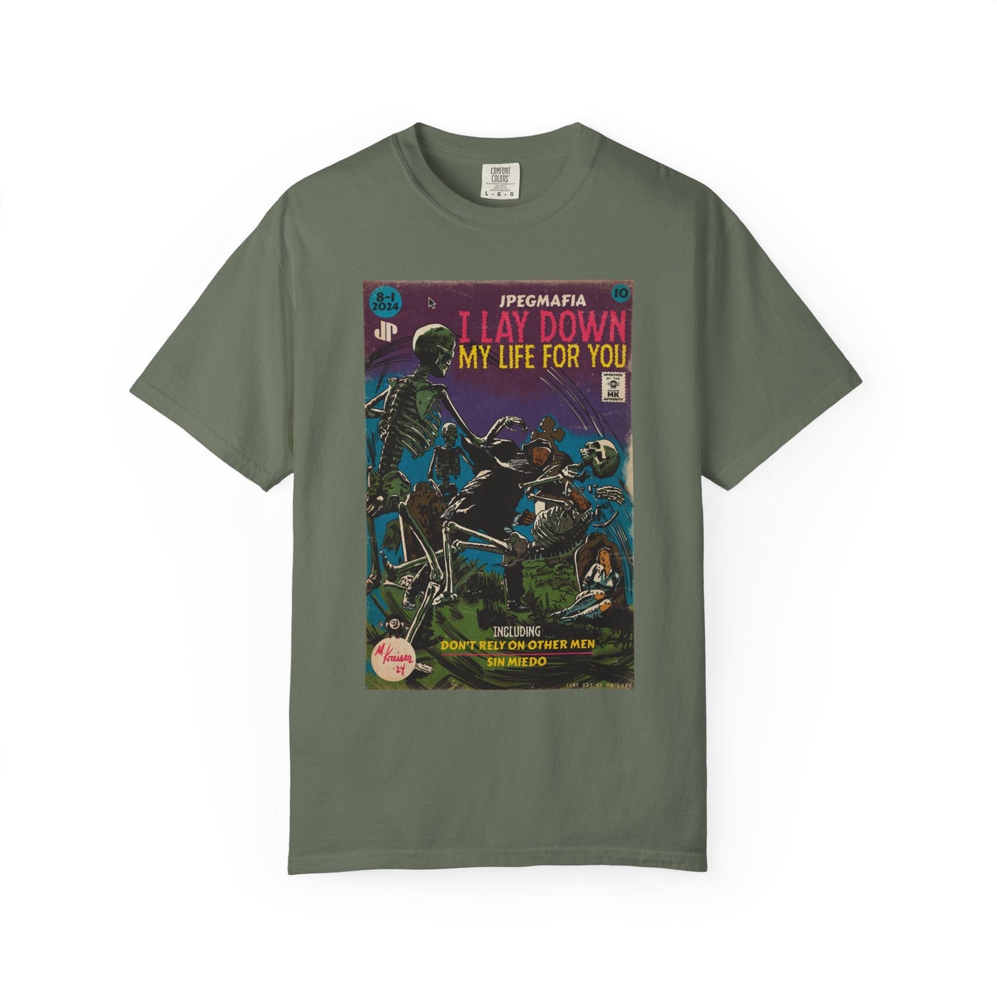 I Lay Down My Life For You -  Unisex Comfort Colors T-shirt