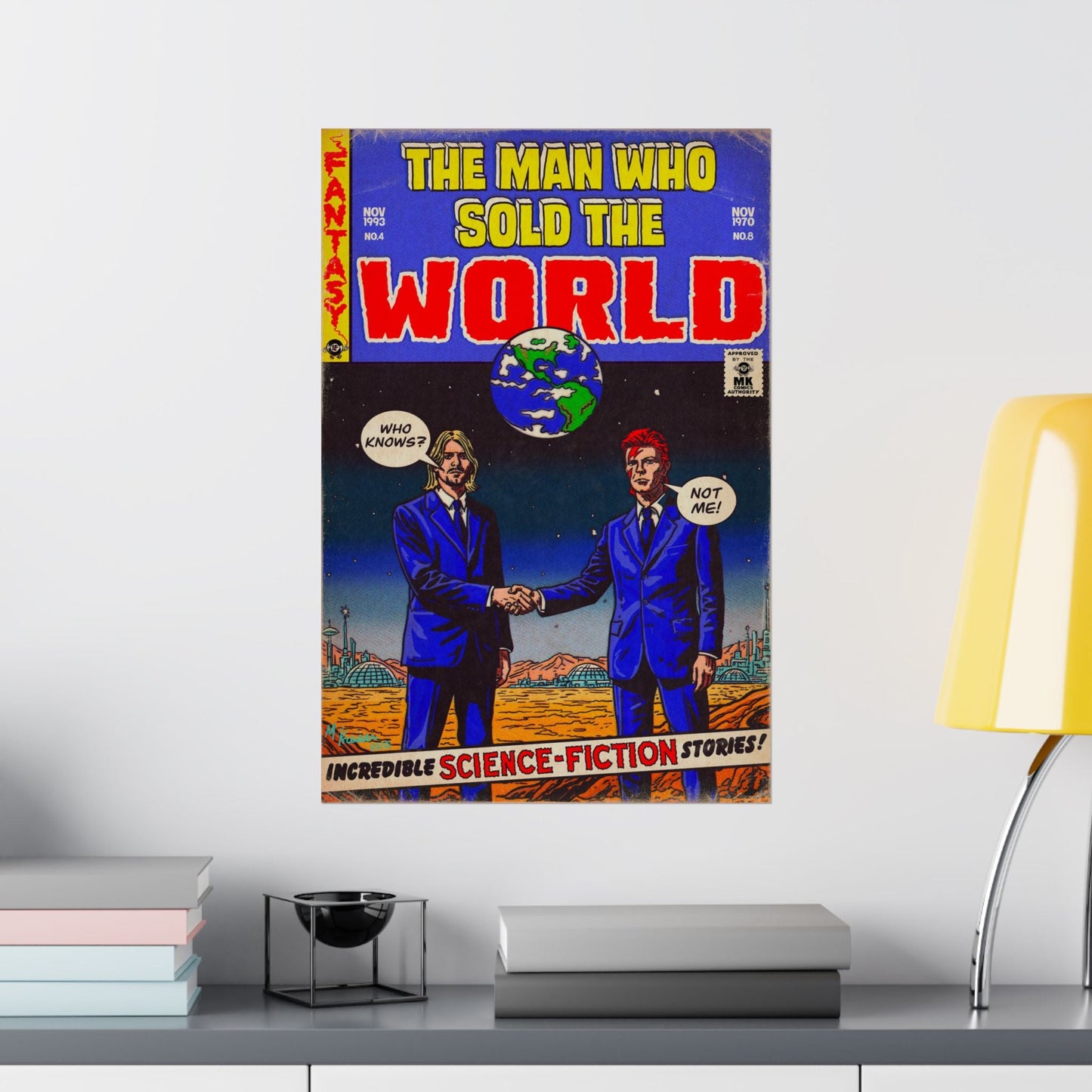 The Man Who Sold The World - Vertical Matte Posters