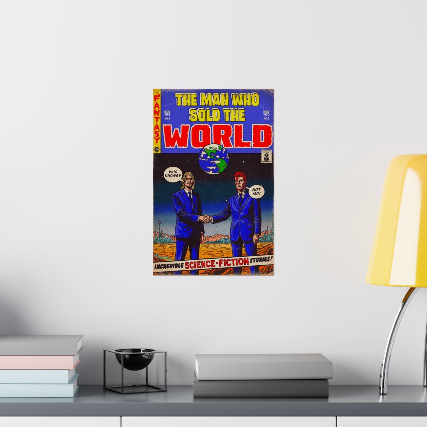 The Man Who Sold The World - Vertical Matte Posters