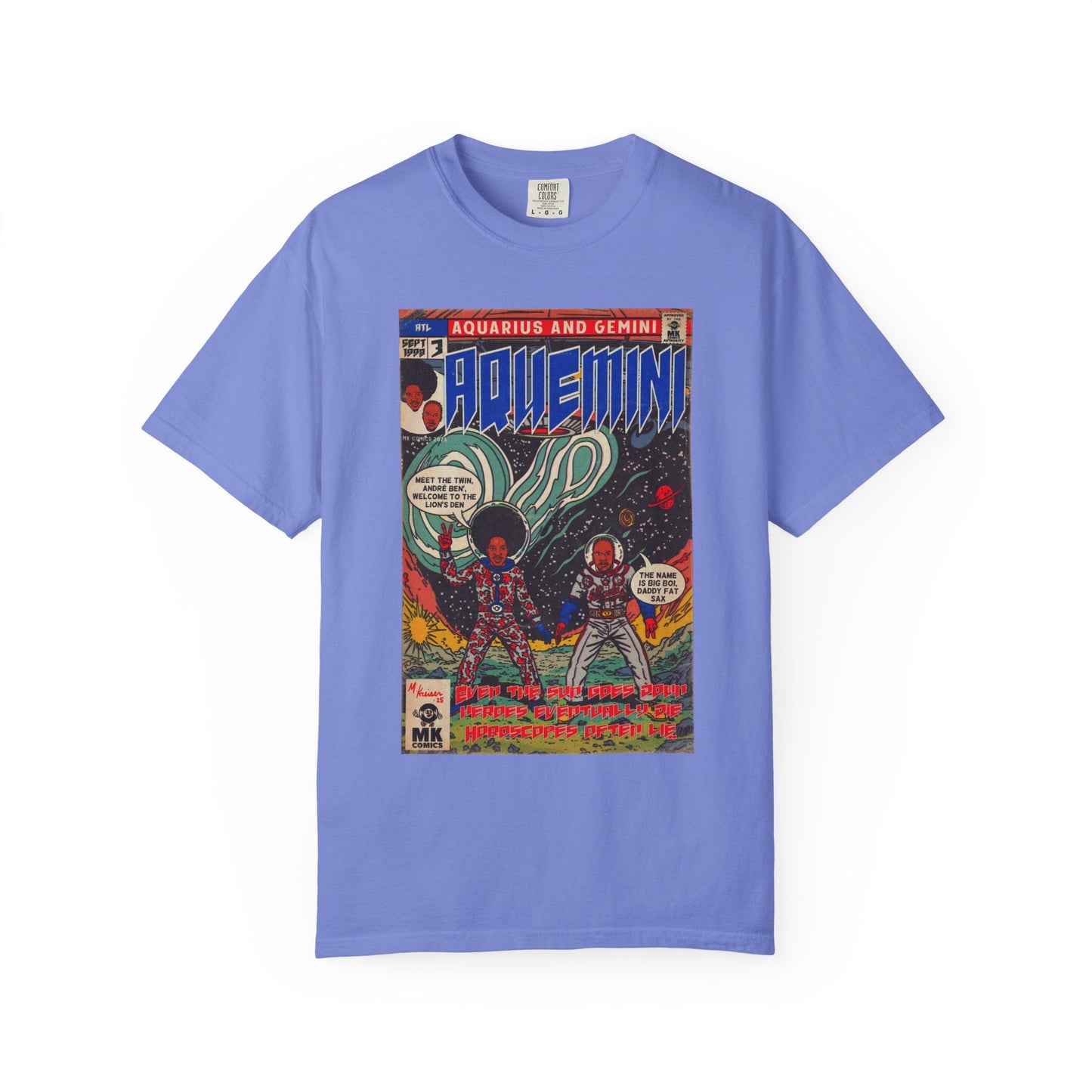 Aquemini - Comic Book Art - Unisex Comfort Colors T-shirt
