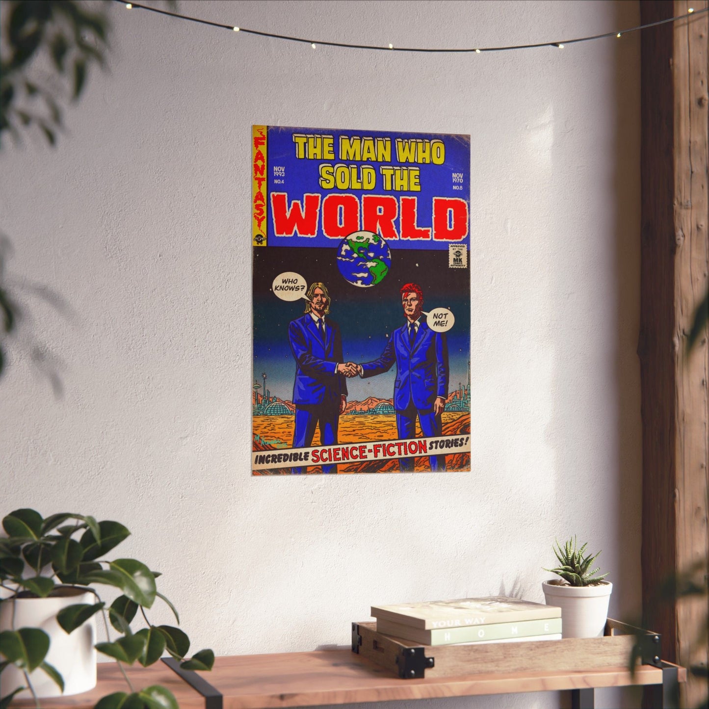 The Man Who Sold The World - Vertical Matte Posters