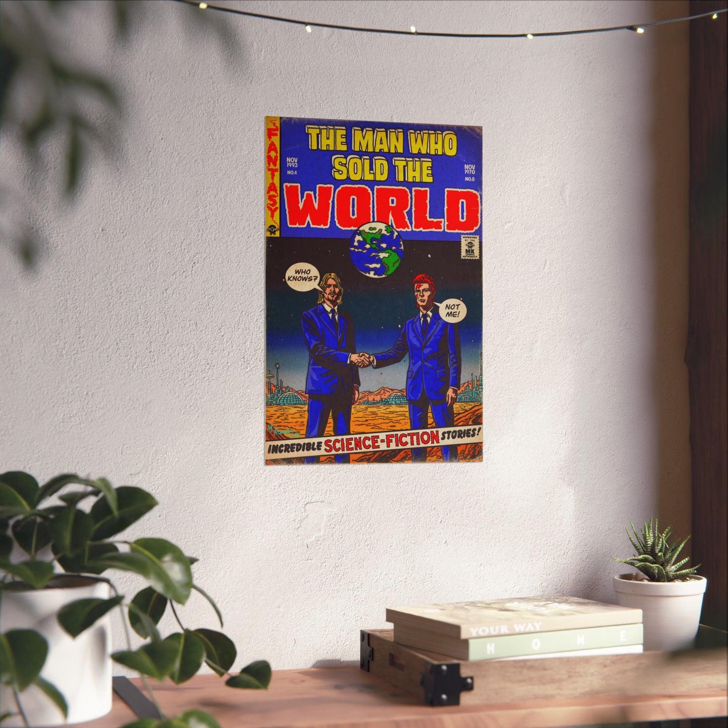 The Man Who Sold The World - Vertical Matte Posters