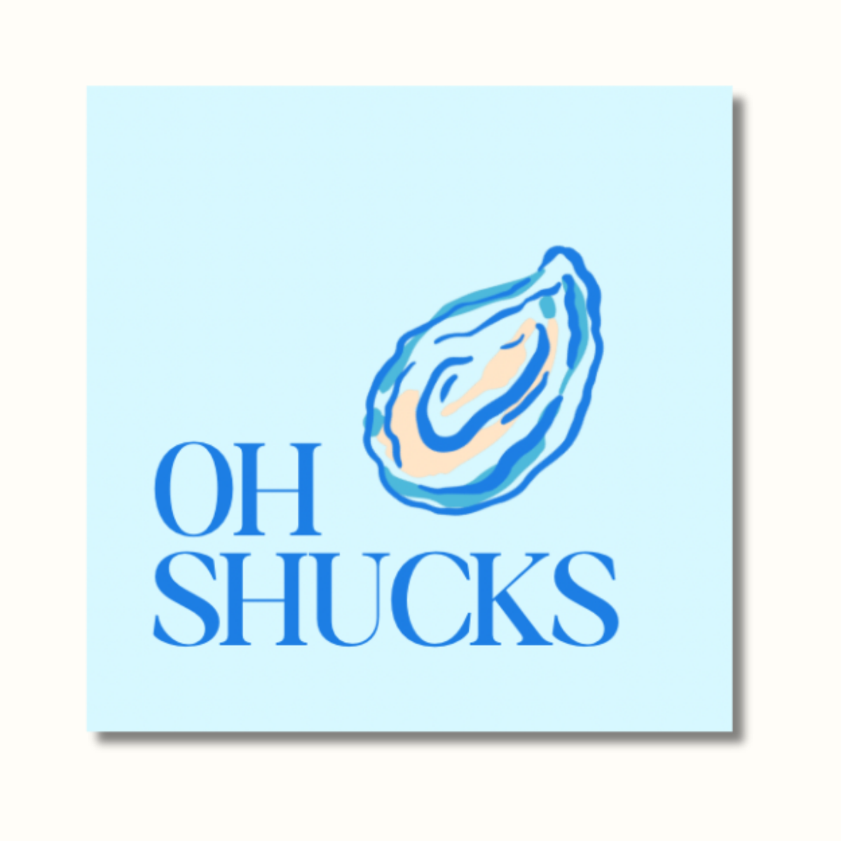 Oyster Roast Cocktail Napkins