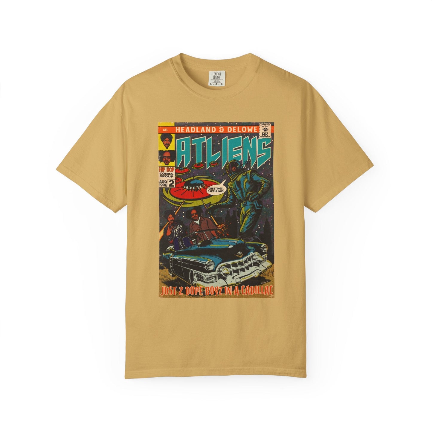 ATLiens - 2 Dope Boyz in a Cadillac - Unisex Comfort Colors T-shirt