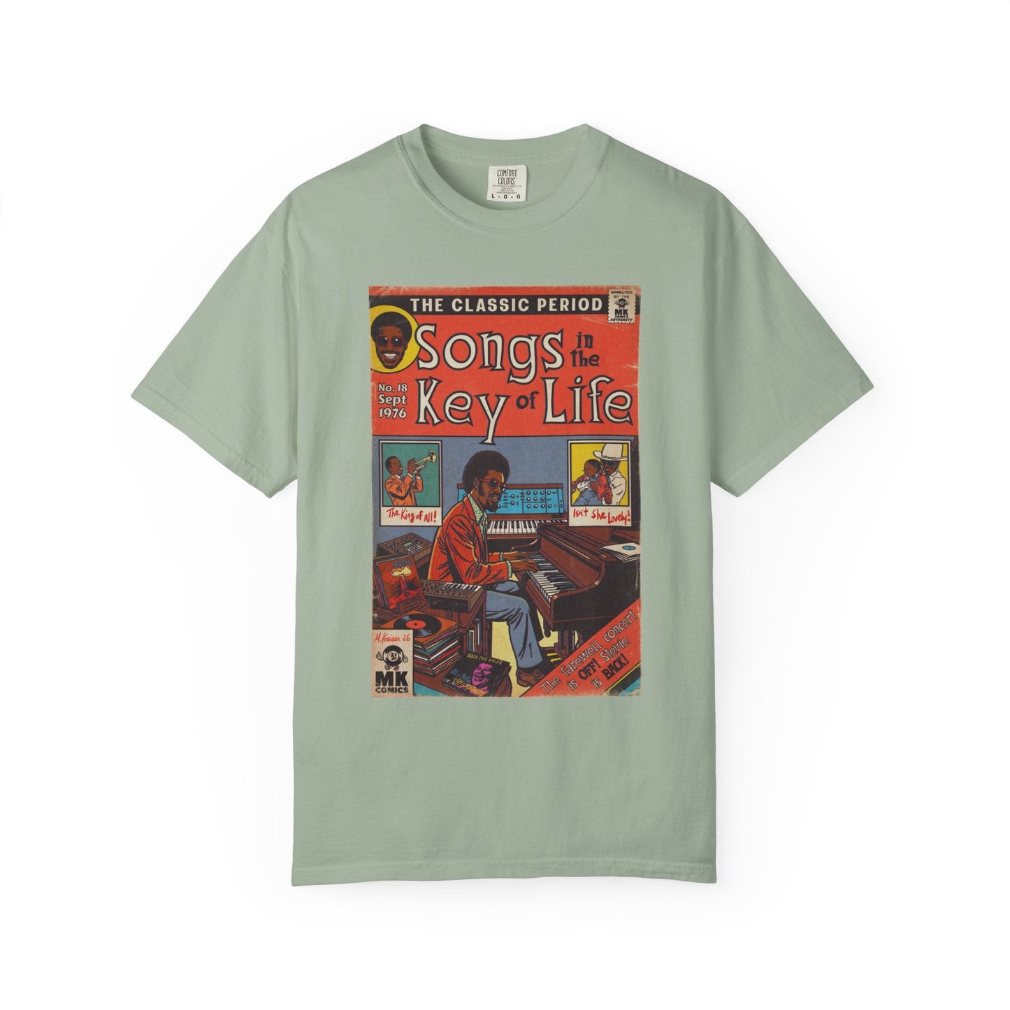 Songs in the Key of Life - Unisex Comfort Colors T-shirt