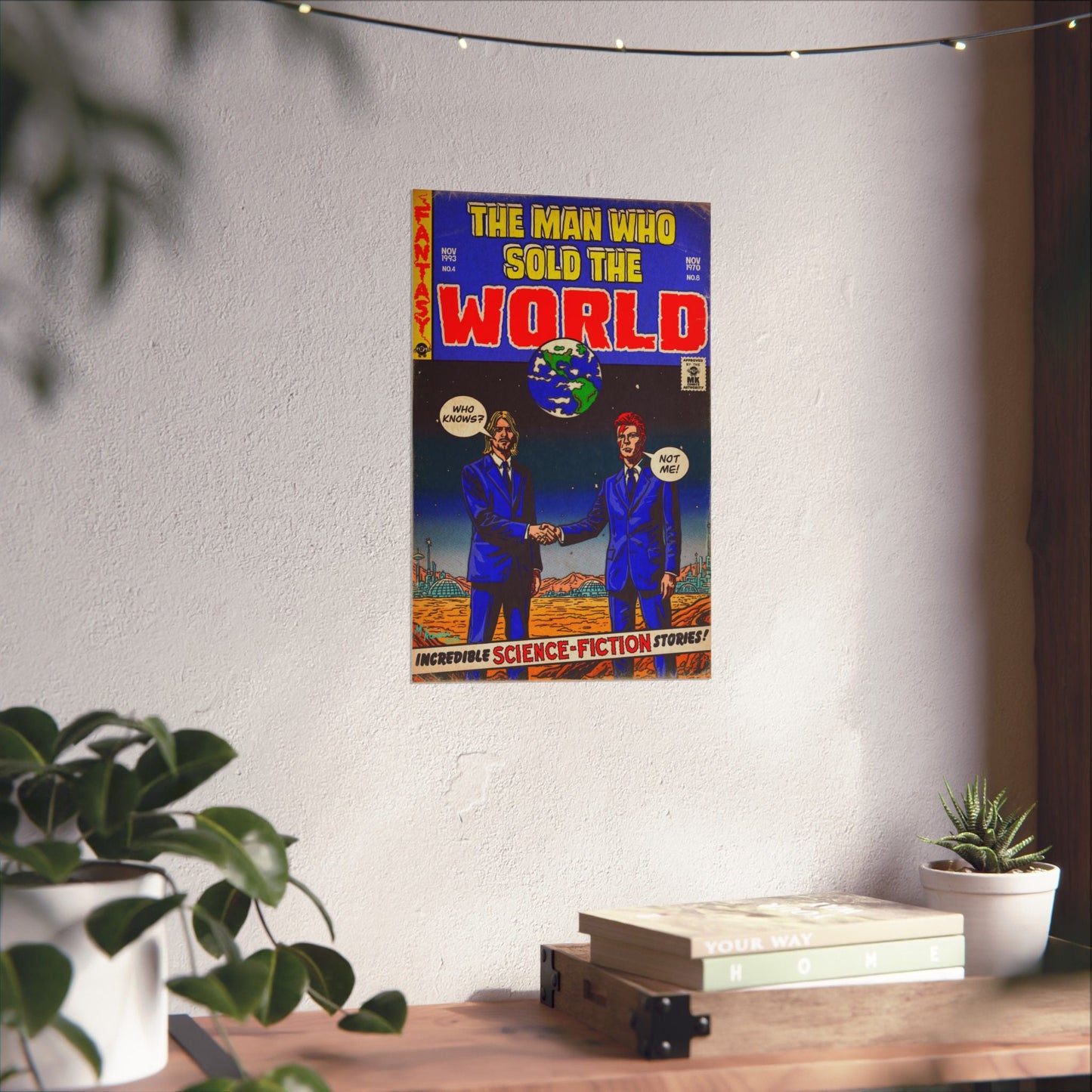 The Man Who Sold The World - Vertical Matte Posters