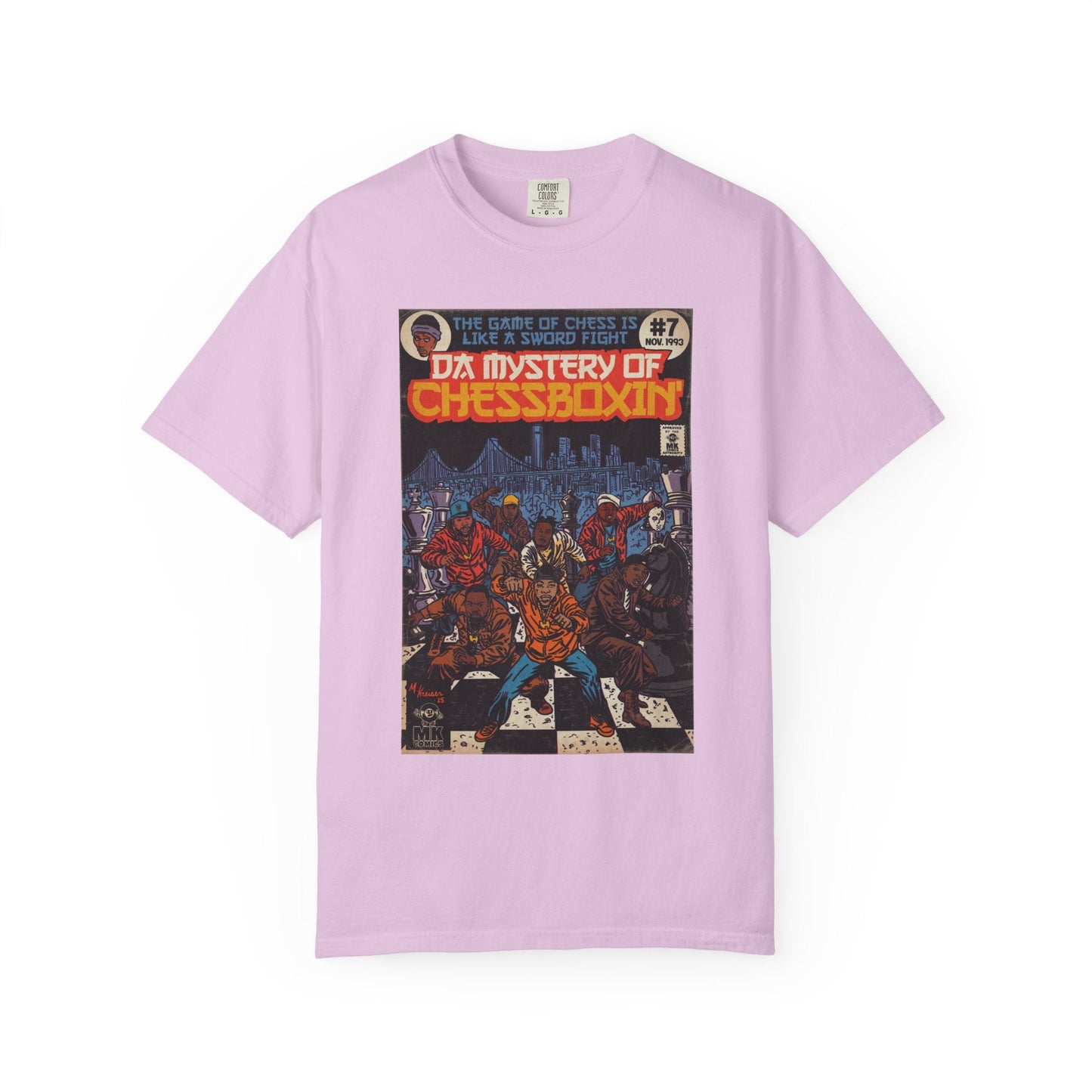 Da Mystery of Chessboxin - Unisex Comfort Colors T-shirt | Hip Hop Graphic Cotton Oversized Streetwear Tee