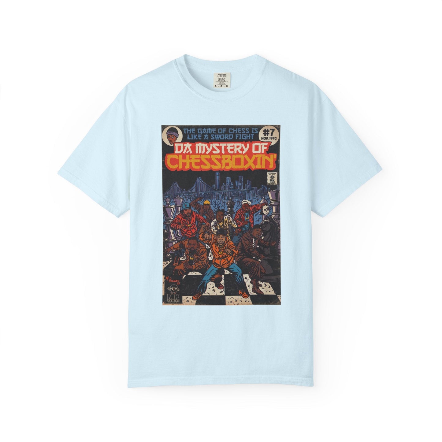 Da Mystery of Chessboxin - Unisex Comfort Colors T-shirt | Hip Hop Graphic Cotton Oversized Streetwear Tee