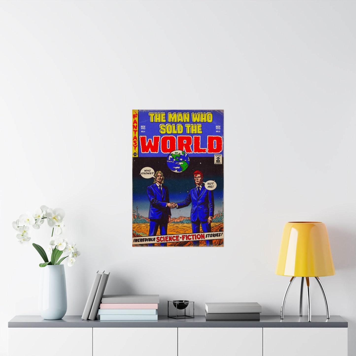 The Man Who Sold The World - Vertical Matte Posters