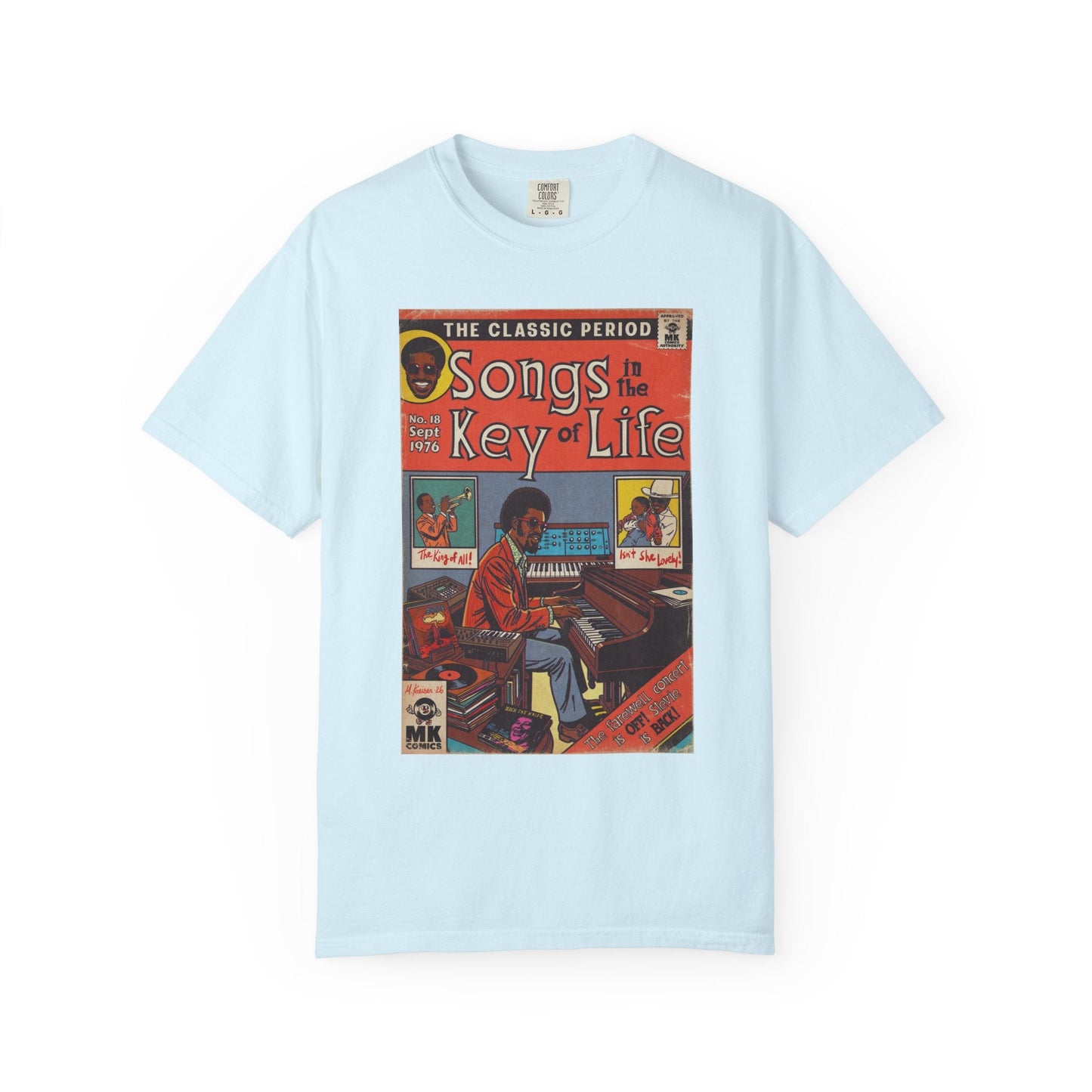 Songs in the Key of Life - Unisex Comfort Colors T-shirt