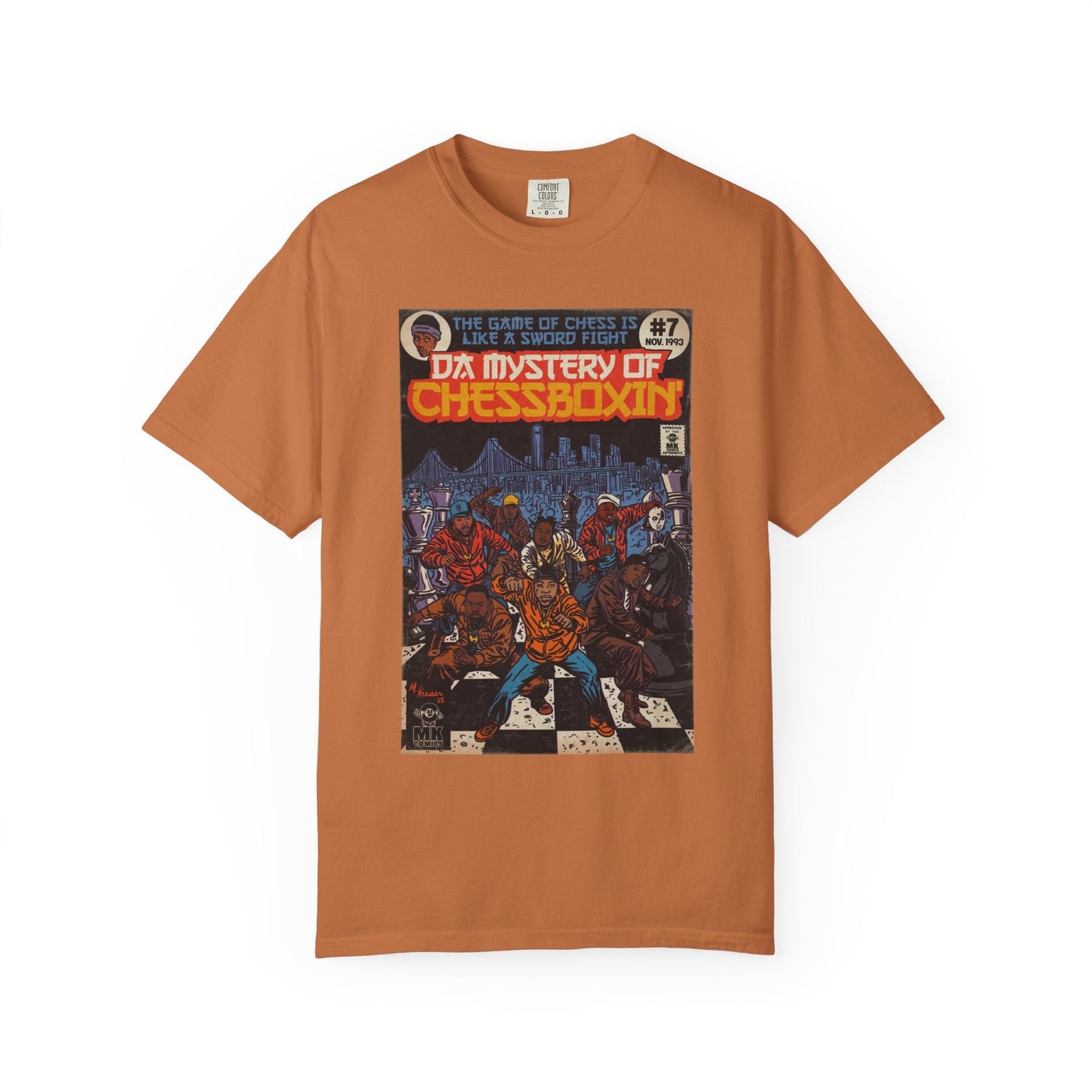 Da Mystery of Chessboxin - Unisex Comfort Colors T-shirt | Hip Hop Graphic Cotton Oversized Streetwear Tee