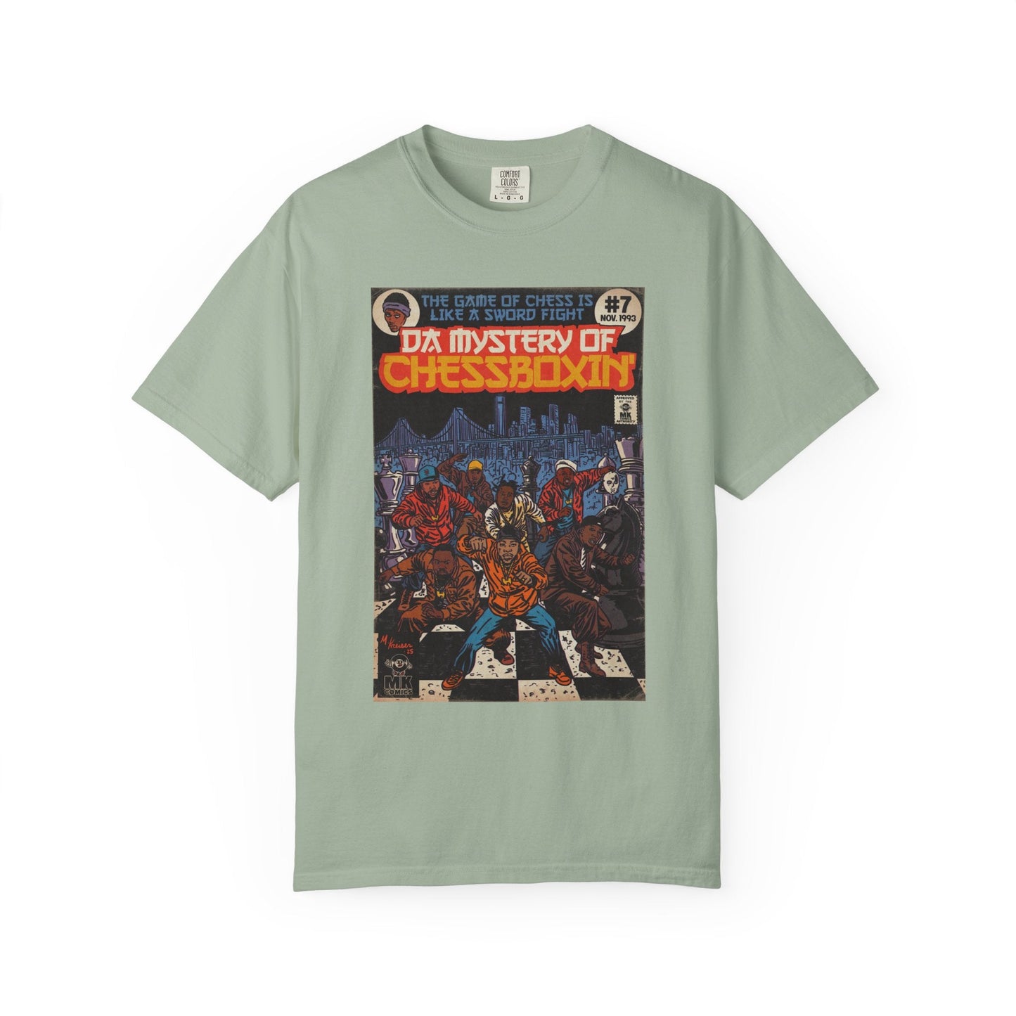 Da Mystery of Chessboxin - Unisex Comfort Colors T-shirt | Hip Hop Graphic Cotton Oversized Streetwear Tee