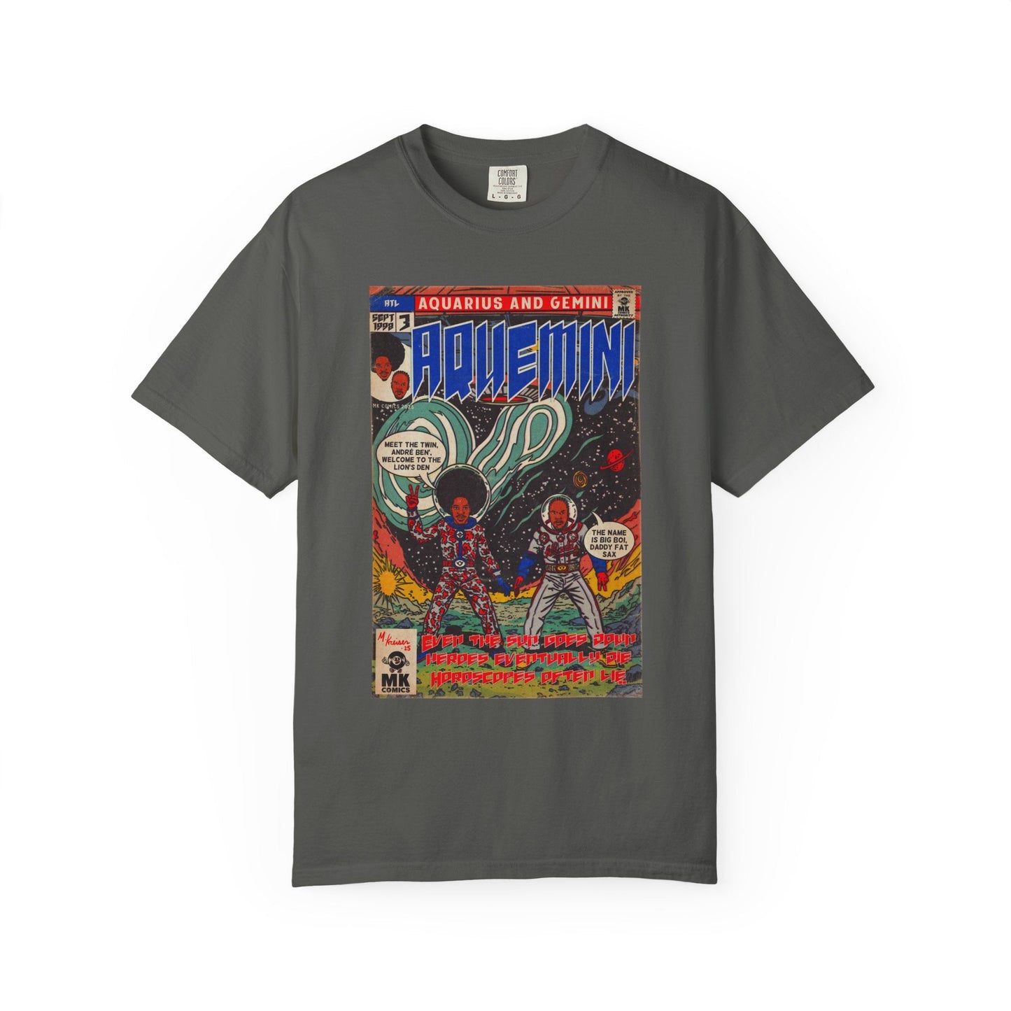 Aquemini - Comic Book Art - Unisex Comfort Colors T-shirt