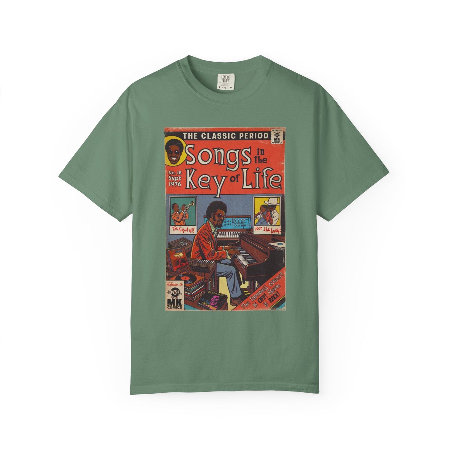 Songs in the Key of Life - Unisex Comfort Colors T-shirt