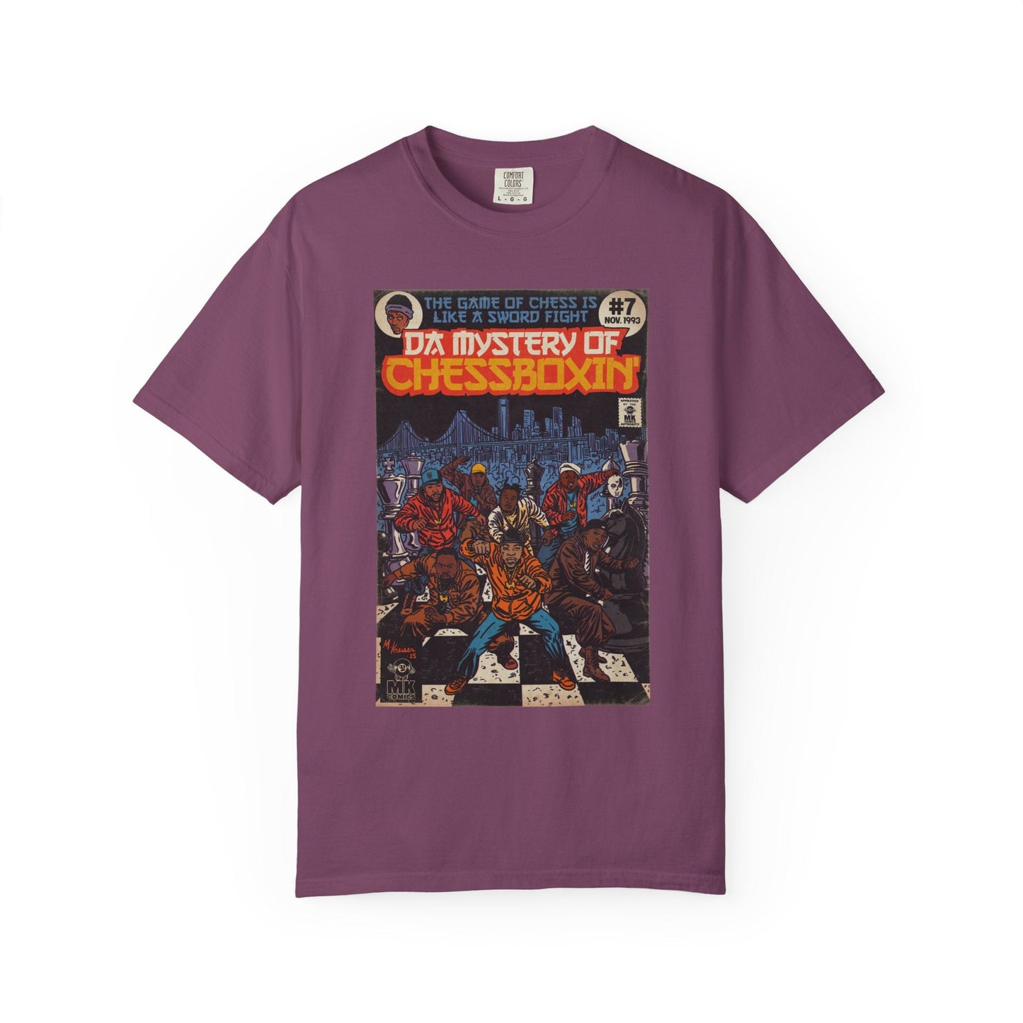 Da Mystery of Chessboxin - Unisex Comfort Colors T-shirt | Hip Hop Graphic Cotton Oversized Streetwear Tee